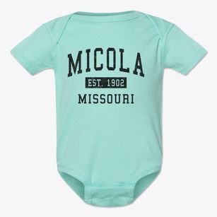 Micola Missouri Classic Established Baby Onesie