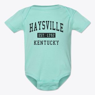 Haysville Kentucky Classic Established Baby Onesie