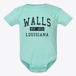 Walls Louisiana Classic Established Baby Onesie