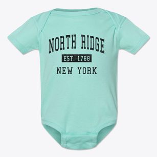 North Ridge New York Classic Established Baby Onesie