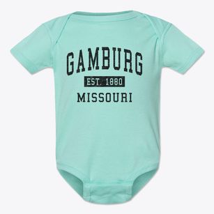 Gamburg Missouri Classic Established Baby Onesie
