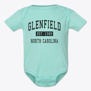 Glenfield North Carolina Classic Established Baby Onesie