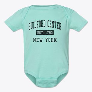 Guilford Center New York Classic Established Baby Onesie