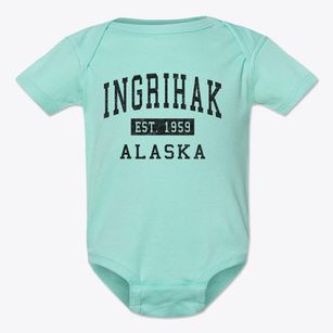 Ingrihak Alaska Classic Established Baby Onesie