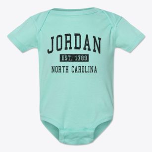 Jordan North Carolina Classic Established Baby Onesie