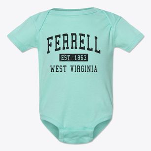 Ferrell West Virginia Classic Established Baby Onesie