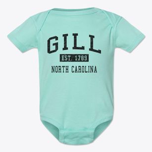 Gill North Carolina Classic Established Baby Onesie