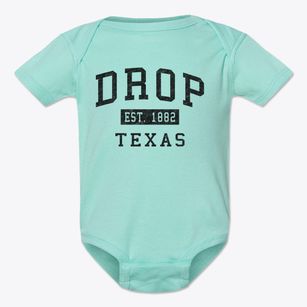 Drop Texas Classic Established Baby Onesie