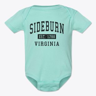 Sideburn Virginia Classic Established Baby Onesie