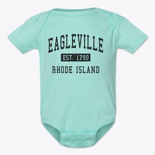Eagleville Rhode Island Classic Established Baby Onesie