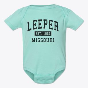 Leeper Missouri Classic Established Baby Onesie