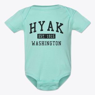 Hyak Washington Classic Established Baby Onesie