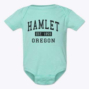 Hamlet Oregon Classic Established Baby Onesie