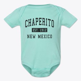 Chaperito New Mexico Classic Established Baby Onesie