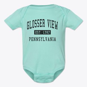 Glosser View Pennsylvania Classic Established Baby Onesie
