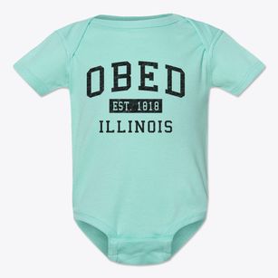 Obed Illinois Classic Established Baby Onesie