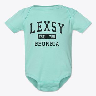 Lexsy Georgia Classic Established Baby Onesie