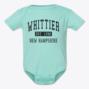 Whittier New Hampshire Classic Established Baby Onesie