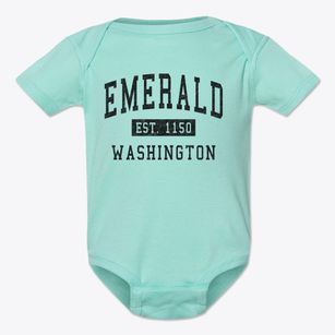 Emerald Washington Classic Established Baby Onesie