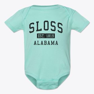 Sloss Alabama Classic Established Baby Onesie