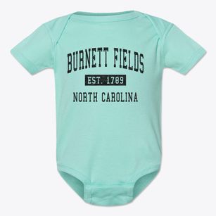 Burnett Fields North Carolina Classic Established Baby Onesie