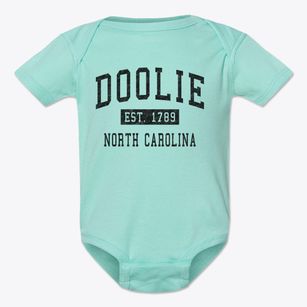 Doolie North Carolina Classic Established Baby Onesie
