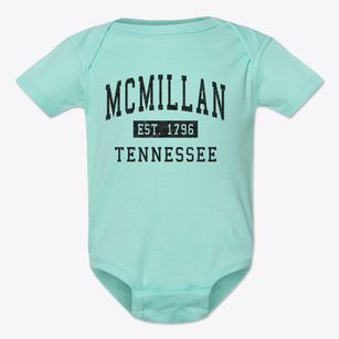 Mcmillan Tennessee Classic Established Baby Onesie