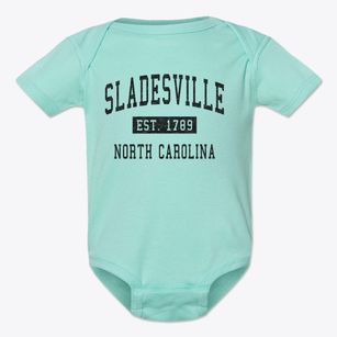 Sladesville North Carolina Classic Established Baby Onesie