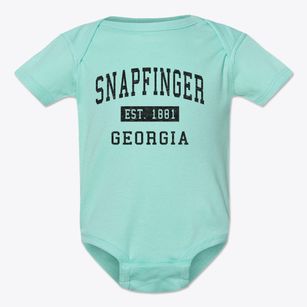 Snapfinger Georgia Classic Established Baby Onesie