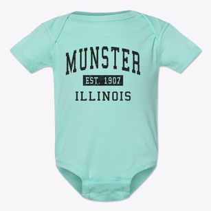 Munster Illinois Classic Established Baby Onesie