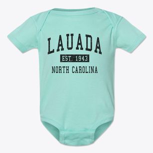 Lauada North Carolina Classic Established Baby Onesie