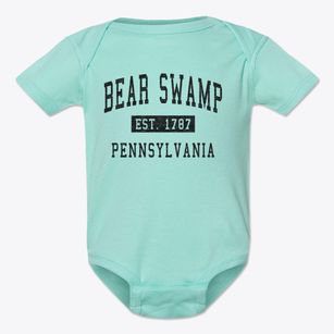 Bear Swamp Pennsylvania Classic Established Baby Onesie