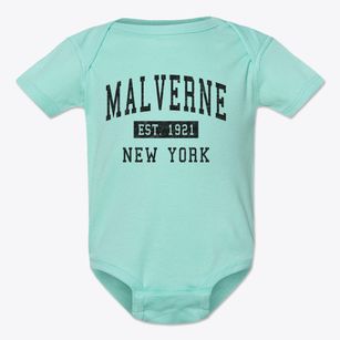 Malverne New York Classic Established Baby Onesie
