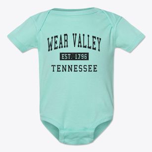 Wear Valley Tennessee Classic Established Baby Onesie