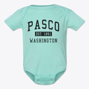 Pasco Washington Classic Established Baby Onesie