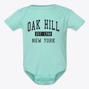 Oak Hill New York Classic Established Baby Onesie