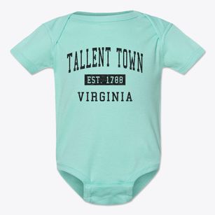 Tallent Town Virginia Classic Established Baby Onesie