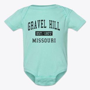 Gravel Hill Missouri Classic Established Baby Onesie