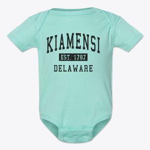 Kiamensi Delaware Classic Established Baby Onesie