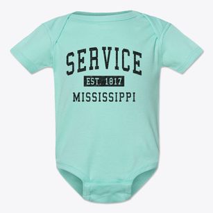 Service Mississippi Classic Established Baby Onesie