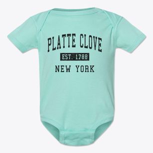 Platte Clove New York Classic Established Baby Onesie