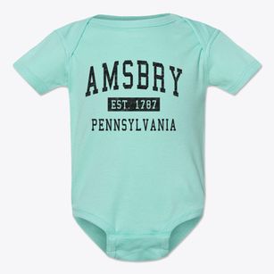 Amsbry Pennsylvania Classic Established Baby Onesie