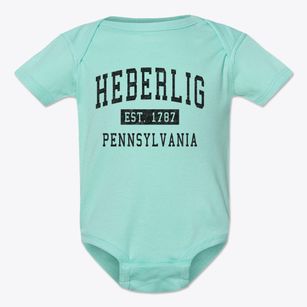 Heberlig Pennsylvania Classic Established Baby Onesie