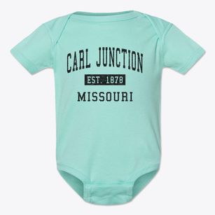 Carl Junction Missouri Classic Established Baby Onesie
