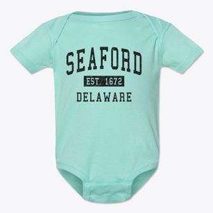 Seaford Delaware Classic Established Baby Onesie