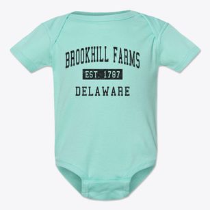 Brookhill Farms Delaware Classic Established Baby Onesie