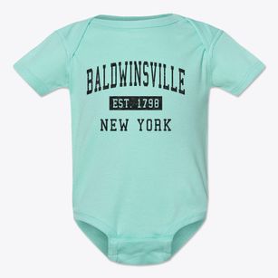 Baldwinsville New York Classic Established Baby Onesie