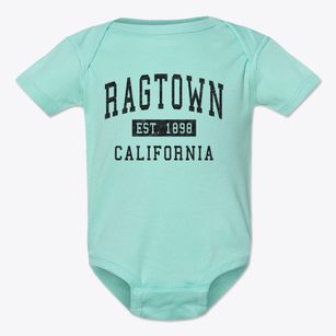 Ragtown California Classic Established Baby Onesie