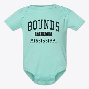 Bounds Mississippi Classic Established Baby Onesie