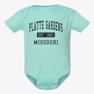 Platte Gardens Missouri Classic Established Baby Onesie